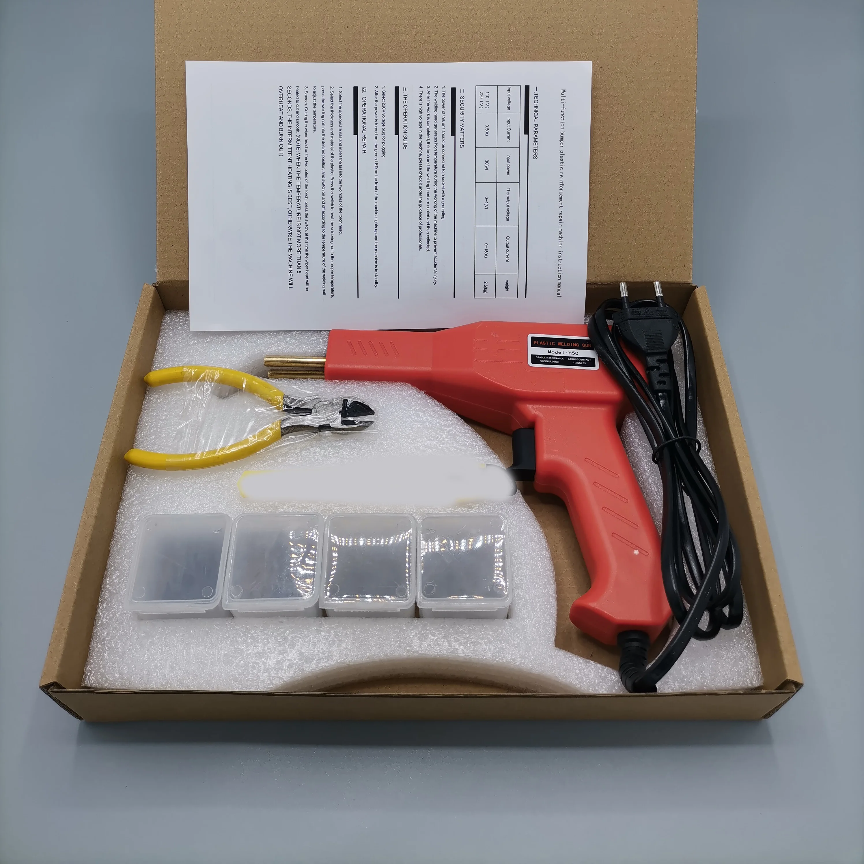 HotSellPlasticWelderHeatGunHotStaplerPlasticWeldingMachine