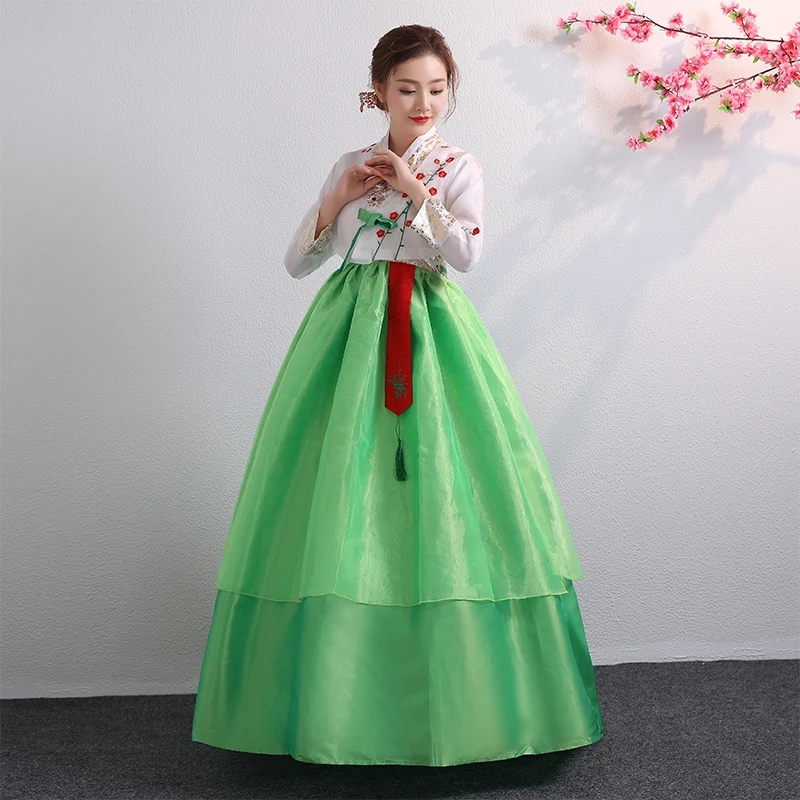 korean hanbok traditional korean style clothing national korean traditional dress hanbok national costume - Цвет: color3