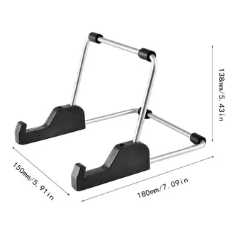 

Foldable Aluminum Alloy Tablet Stand Adjustable Portable Metal Holder Cradle for 7-11 Inches Laptops PC Computer Tablet Devices