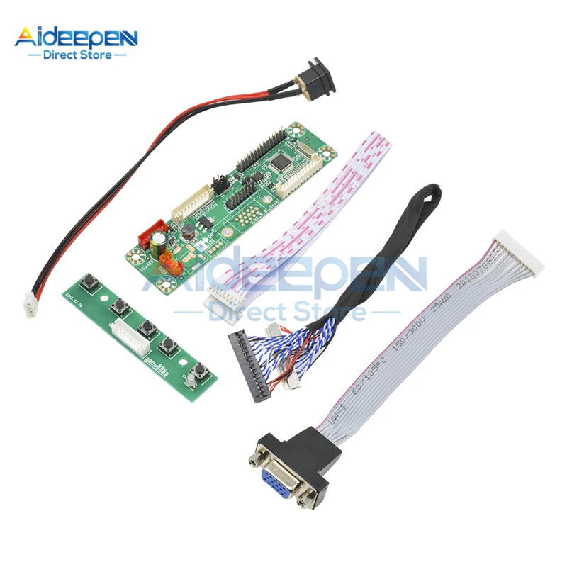 MT6820 MD V2.0 универсальная плата драйвера Φ IC поддержка 1 канального видеовхода VGA