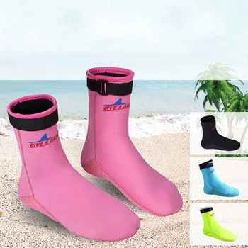 

3mm Diving Neoprene Sock Shoes Scuba Flippers For Swimming Water Boots Beach Sock Snorkeling Surfing Cold-proof Sock Shoes