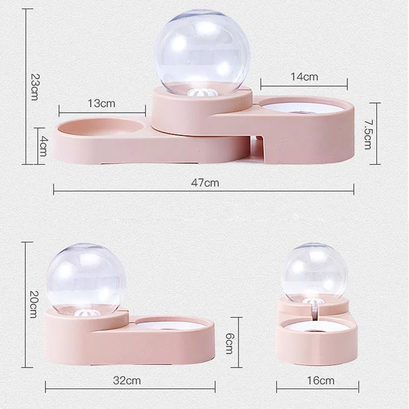 Pet Bowl Automatic Food Water Feeder