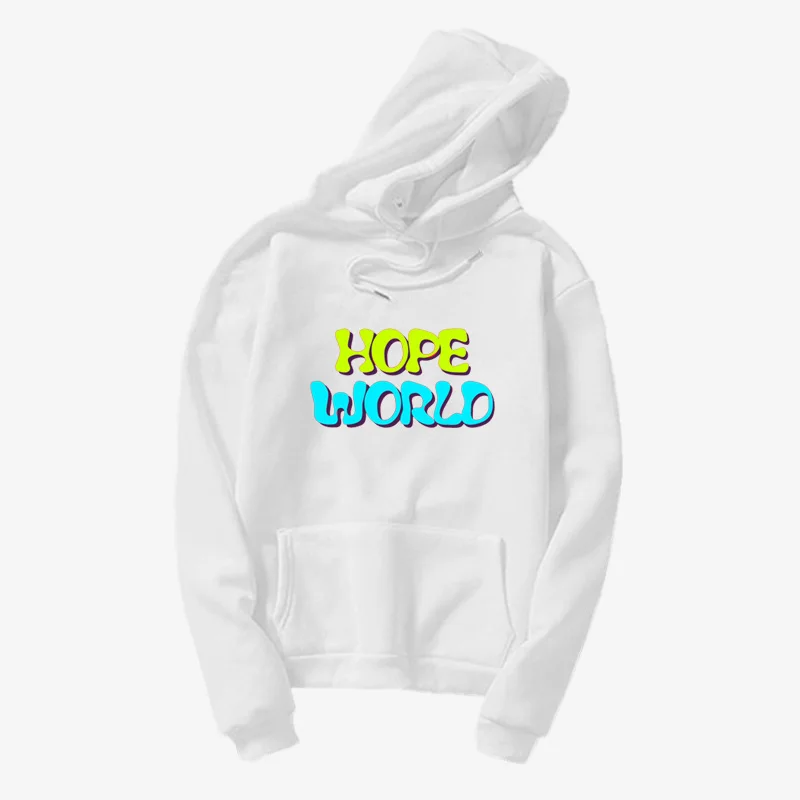 Hope world Толстовка в стиле «bangtan» love yourself Женская Толстовка harajuku kpop bangtan унисекс Толстовка