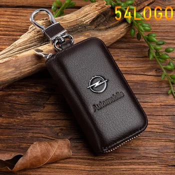 

Leather Car Logo Key Cover Key Case for Honda Opel Volkswagen BMW Audi Nissan Hyundai Ford Toyota Benz Chevrolet Subaru Lexus