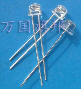 

Free Delivery. LED light-emitting diodes, 5 mm straw hat white hair colorful flash 80 yuan 1000 only