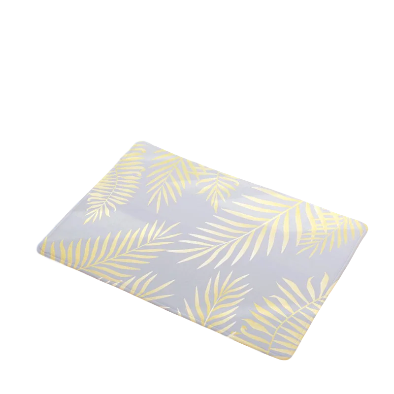 16 Daily Carpet Door Modern Banana Leaf Printing Carpet Flooring Mats Outdoor Living Room Kitchen Bathroom Door Antiskid Strip - Цвет: 16