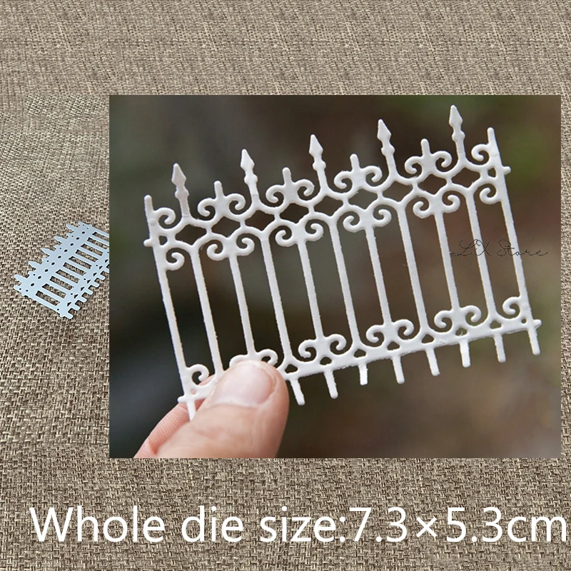 XLDesign ремесло металлические штампы трафарет плесень кружевной забор украшение