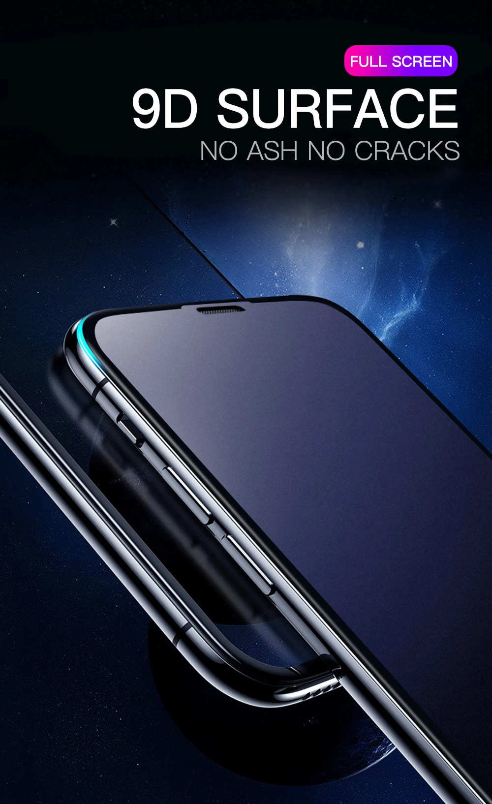 AG матовая изогнутая кромка полное покрытие стекло на iPhone 11 Pro MAX XS X XR Защитная пленка для экрана на iPhone 7 8 6s 6 Plus стекло