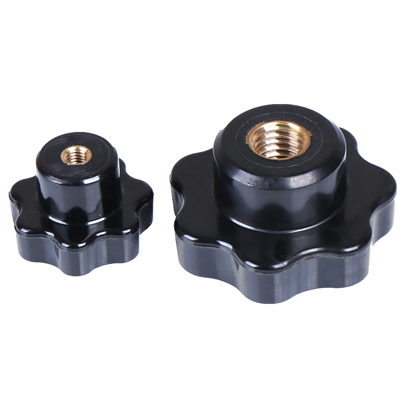 1PCS M5/M6/M8 Female Thread Star Shaped Head Clamping Nuts Knob For Industry Equipment