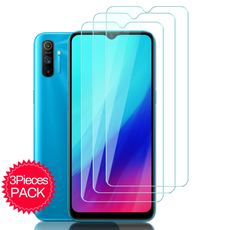 3 шт. защитный Стекло высококачественный защитный чехол для OPPO Realme C21 C3 C11 C15 C12 Экран протекторы для Realmi C 21 3, 11, 12, 15, RealmeC3 RealmeC21 Стекло es