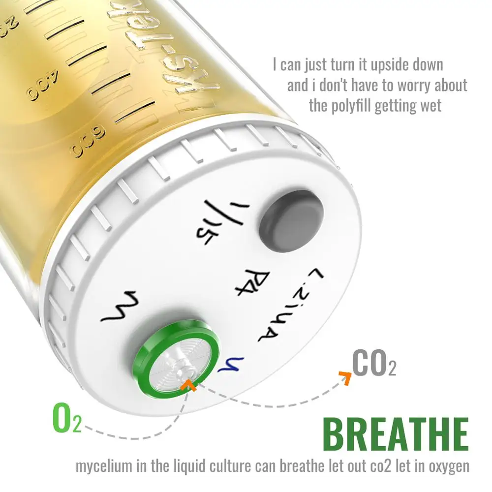 Ks-Tek 개별 포장 멸균 주사기 필터, PES막, 0.22μm 구멍 크기, 33mm 직경, 10 개