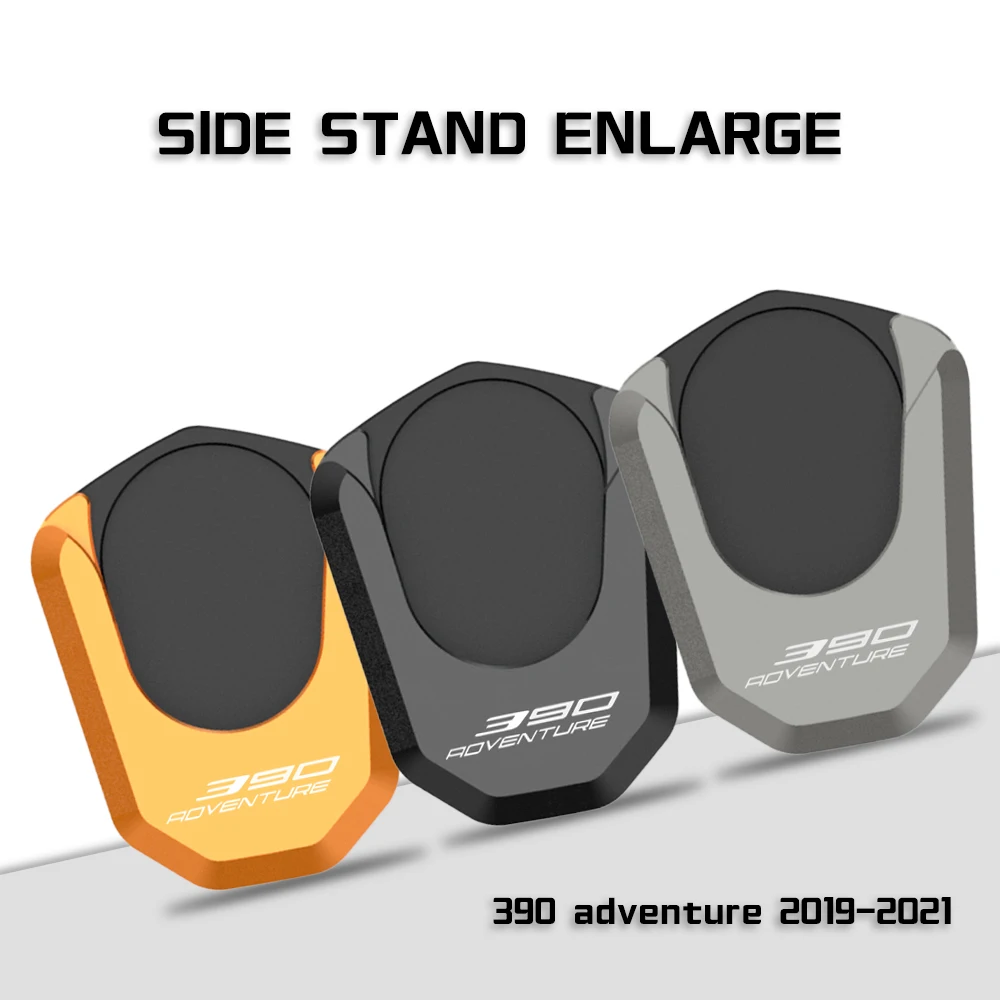 

Motorcycle Kickstand 390 ADV Adventure 2020 2021 Kickstand Side Stand Enlarge Extension 390 Adventure Accessories Motorbike