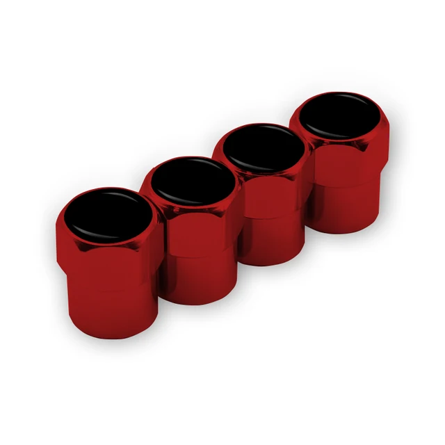 Car Tire Valve Stem Cap Bolt-in Aluminum Valve Caps Car Styling for Toyotas Accessories Corolla Highlander Camry FJ RAV4 Cruiser 4pcs For Red