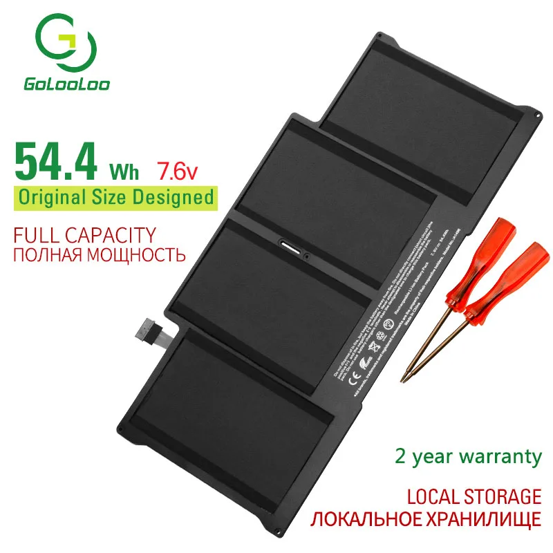 Аккумулятор Golooloo для ноутбуков Apple MacBook Air 13 &quotA1496 A1466 A1369 7 6 2011 2012 2013 года выпуска