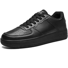 Брендовая Высококачественная кожаная мужская обувь для скейтбординга; кроссовки на толстой подошве; Мужская Спортивная обувь; zapatillas hombre; Мужская обувь для ходьбы на плоской подошве