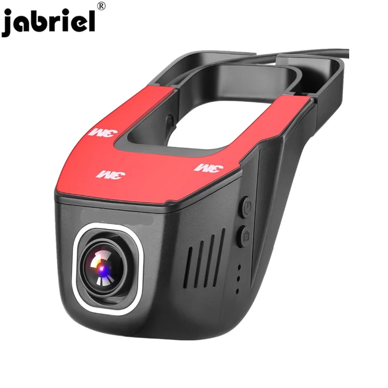 Jabriel 1080P dash cam скрытая Wi-Fi камера для машины dvr 24 часа рекордер камера заднего вида для toyota corolla rav4 avensis t25 yaris chr