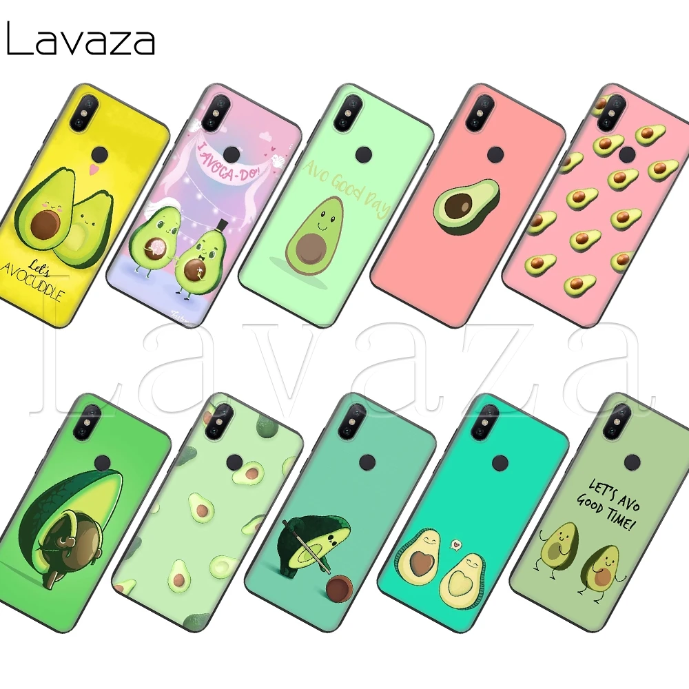 Cute Avocado Food Case for Xiaomi Redmi Note K30 8A 9 9A 9C 9s 9T 10 Poco F2 X3 CC9E A3 7A K20 Lite Pro Max | Мобильные телефоны и