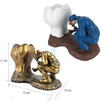 

1pcs Dental Clinic Decoration Dental Artware Teeth Handicraft Desktop Showcase Gift