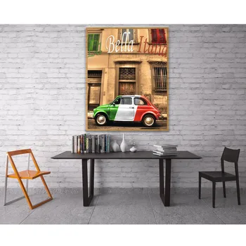 

NEW 5D DIY Diamond Painting Car Scenery Diamond Embroidery Cross Stitch Mosaic Italia City Needlework Home Decor Round Drill