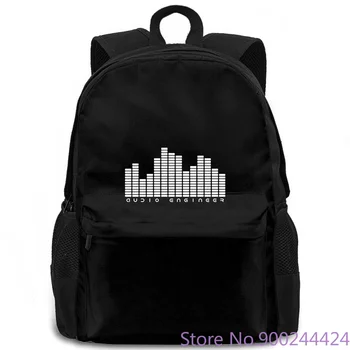 

Easy-care Audio Engineer Harajuku Cool Homme Loose women men backpack laptop travel school adult student