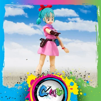 

CMT In Stock Bandai Tamashii Nations S.H.F Bulma Action PVC Toys Figure -The Beginning of the Great Adventure-