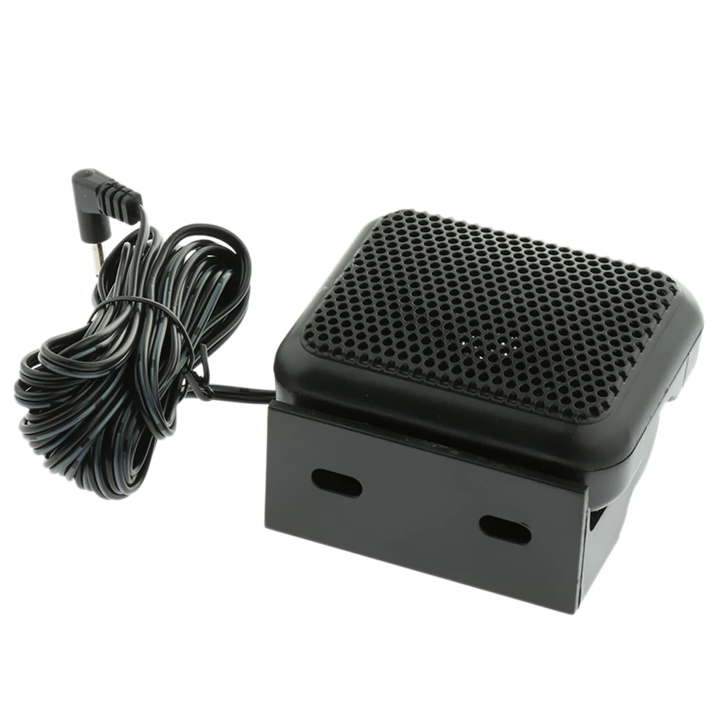 Mini Car Auto Mounted Radio Loudspeaker, 3.5mm Plug Car Radio Speaker for TYT TH-7800 / TH-9800
