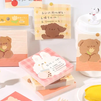 

Simple Sticky Notes Can Be Tearable Small Notebook Sticky Students Plan DIY Hand Account Note Paper School Supplies Stationery