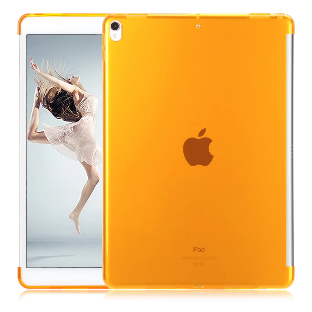 AIYKEXIN Чехол для iPad Pro 10,5 и Air 3 TPU Мягкий силиконовый смарт-чехол для iPad 10,5 чехол прозрачная задняя крышка