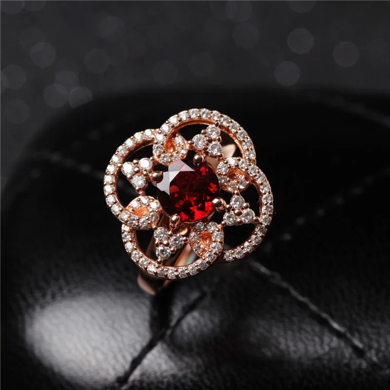 

Gemstone Ring Pendant Necklace Jewelry Set 925 Silver Inlaid Natural Garnet Topaz Multicolored xiang shi pin