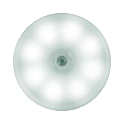 Applique murale LED avec capteur de mouvement PIR, Rechargeable par USB, allumage/extinction automatique, idéale pour une chambre à coucher, des escaliers, une garde robe ou un placard 