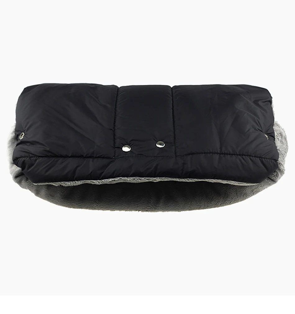 Зимние перчатки для детской коляски клатч для коляски муфта для рук Водонепроницаемый чехол для рук аксессуары для коляски меховые варежки с карманом для телефона
