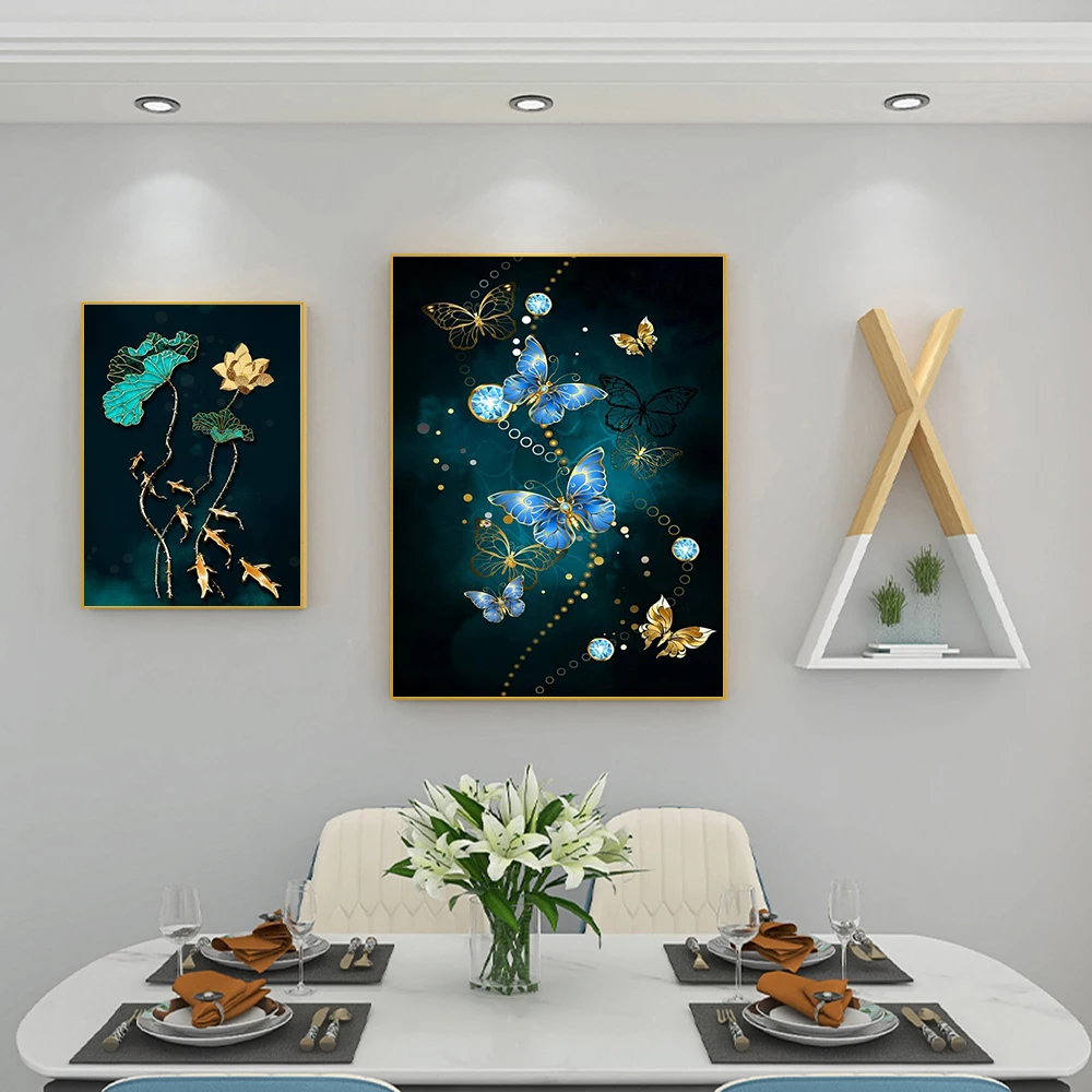 Full Square Diamond Painting Butterfly 5D DIY Diamond Embroidery Animals Cross Stitch Kit Rhinestone Mosaic Art Home Decoration