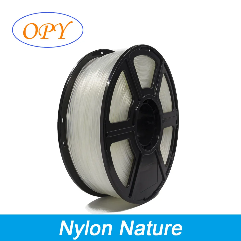 Pa Filament Nylon 66 For 3D Printer Nature Color Coils Wire Reels 10M 100G Sample Available 