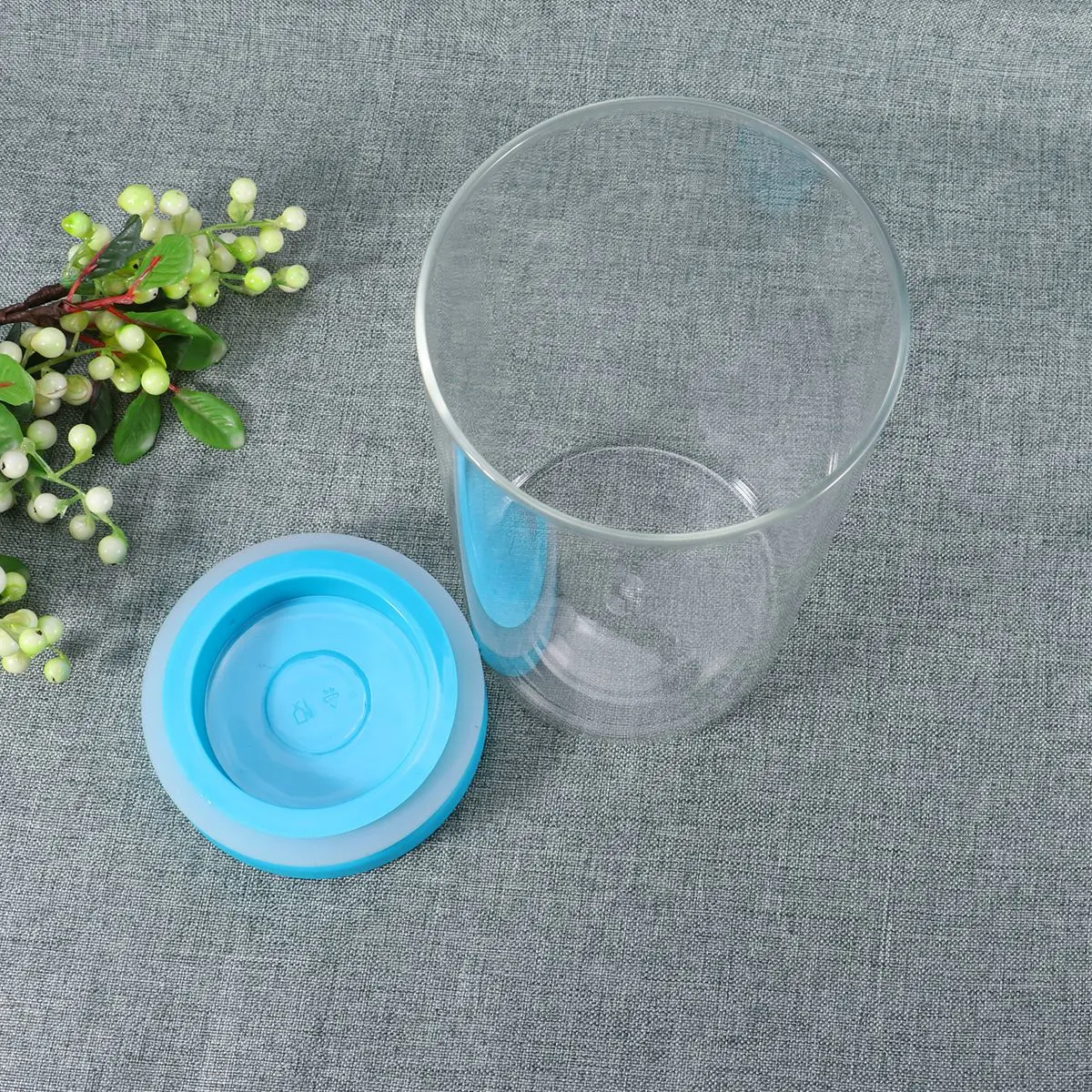 

1PC Glass Sealed Cans With Lid Storage Jar Tanks Grain Storage Bottles For Tea Coffee Spice Candy Dry Food Sealing Container
