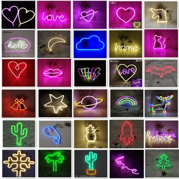 63 Stijlen Neon Sign Led Neon Licht Lamp Muur Art Neon Light Teken Voor Kamers Usb Kleurrijke Opknoping Night Lamp thuis Party Decor 63 Stijlen Neon Sign Led Neon Licht Lamp Muur Art Neon Light Teken Voor Kamers Usb Kleurrijke Opknoping Night Lamp thuis Party Decor