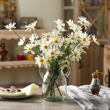 

5 bunches Cosmos small daisy artificial flowers silk fake flowers home decor flower decoration valentine spring decoration