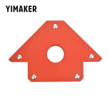 

YIMAKER 1Pcs 50LBS 22KGS Neodymium Magnetic Clamp welding Magnets Holder Welding Auxiliary Magnets