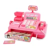 Kids Cash Register Toy Child Simulated Music Light Market Cash Register Kids Role Play Puzzle Toy Gift Early Educational Toys 1