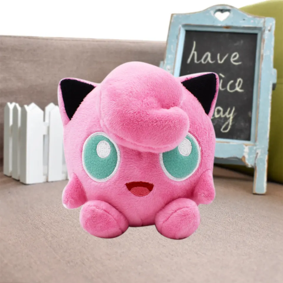 20cmPlush Popplio Wartortle Torchic Eevee Jigglypuff Dragonite Charizard Psyduck Cute hot Anime lovely Toy christmas gift kid - Цвет: Серебристый