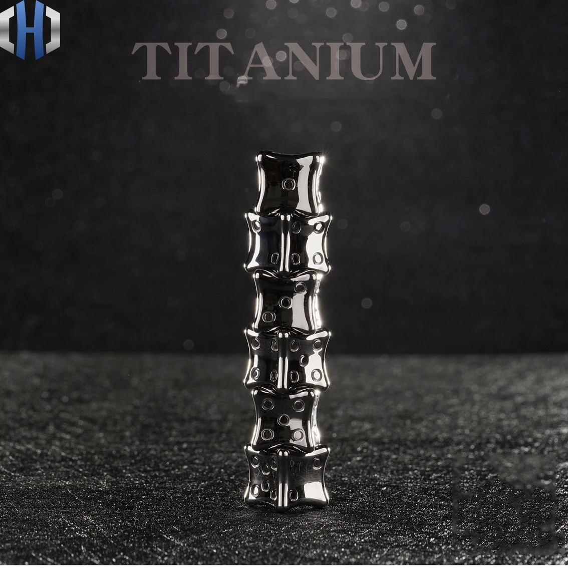 Титановые кубики из сплава титана TC21 могут льдом напиток EDC титановые легкие кости