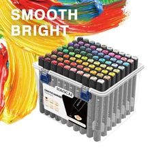 30/40/60/80 шт. Твин наконечник маркеры для рисования на алкоголь чернил кисть с двумя головками двойной наконечник маркер для белой доски товары для рукоделия для эскиз Манга