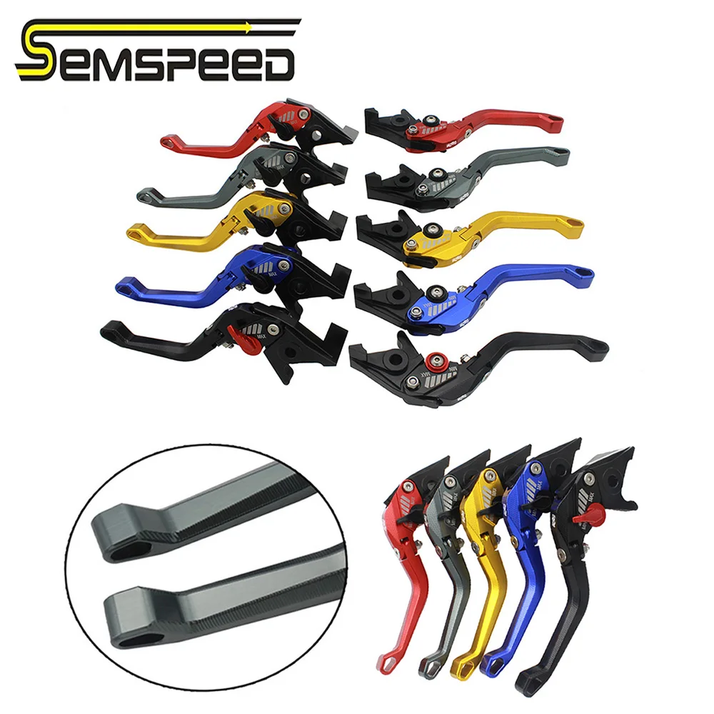 Трехмерные складные рычаги тормозной муфты SEMSPEED с логотипом GROM для мотоцикла Honda