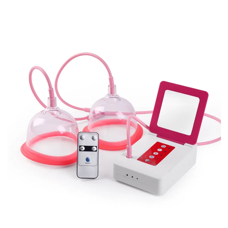 Электрический массажный инструмент для груди двойная чашка домашняя Вакуумная