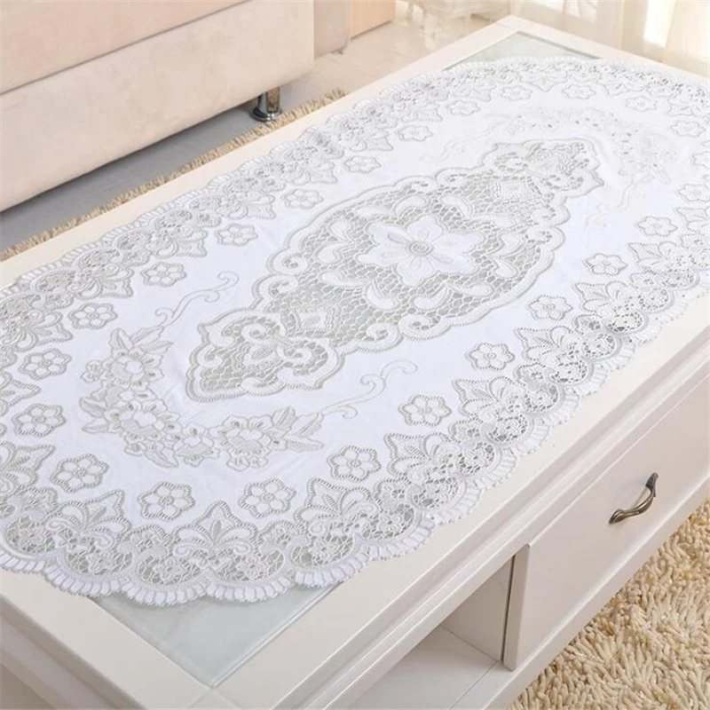 ПВХ обеденный стол коврик в европейском стиле кухонный инструмент Посуда коврик подставка для кофейного чайного места коврик богатый цветок позолоченный стол коврик