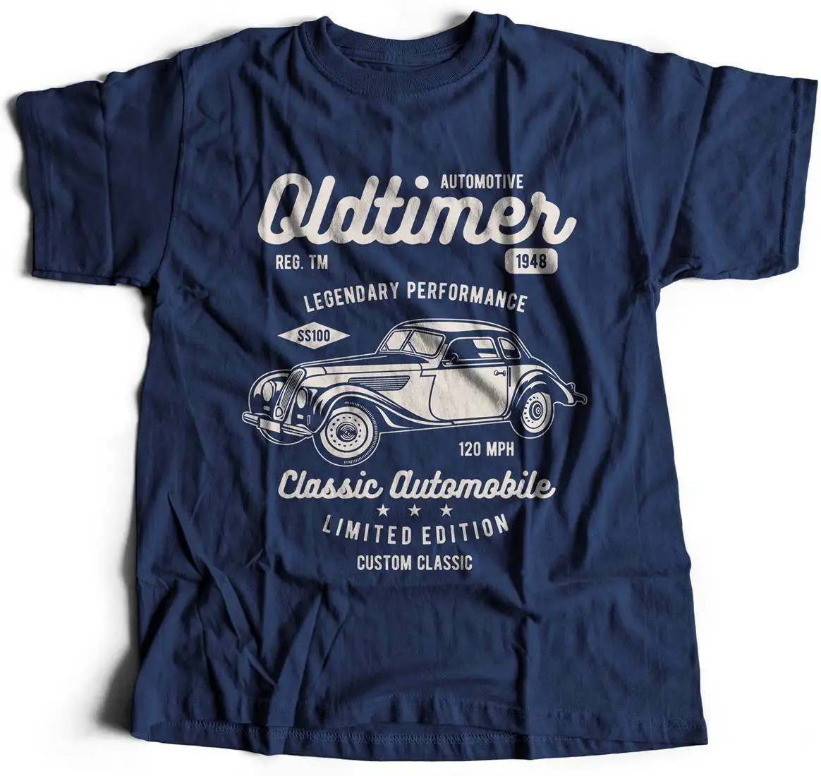 Oldtimer футболка для автомобиля скорость мощность Hotrod горячий стержень двигатель