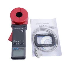 ETCR2000E+ Clamp-On Digital Ground Resistance Tester Clamp Earth Resistance Tester,Use For Architecture Electrical Equipment,Etc