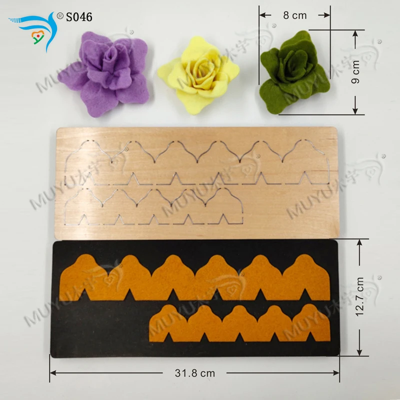 FLOWER-S046/вырубная форма-новая деревянная форма вырубки для скрапбукинга Thickness-15.8mm