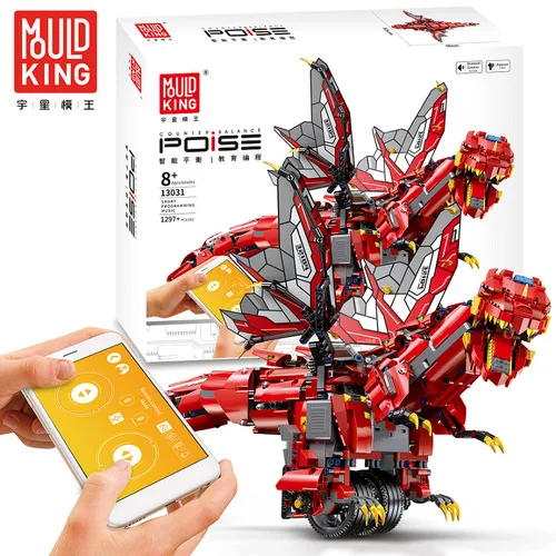 

Legoing Technic Motor Creator Balanced Programming APP Remote Control Dinosaur model Building Blocks Electri Toys For children