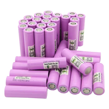 

Russian Warehouse Fast delivery INR 18650 Battery 30Q li-ion batteries lithium 3000mah 3.7V 30A high drain 10C rechargeable