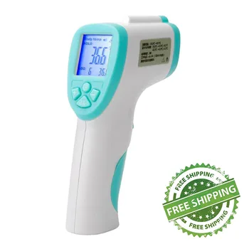 

Medical Forehead Thermometer 1 One Second Electric No Touch Non-Contact Body Fever Head Ear Digital IR Infrared Thermometer